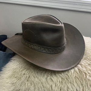 Leather Hat